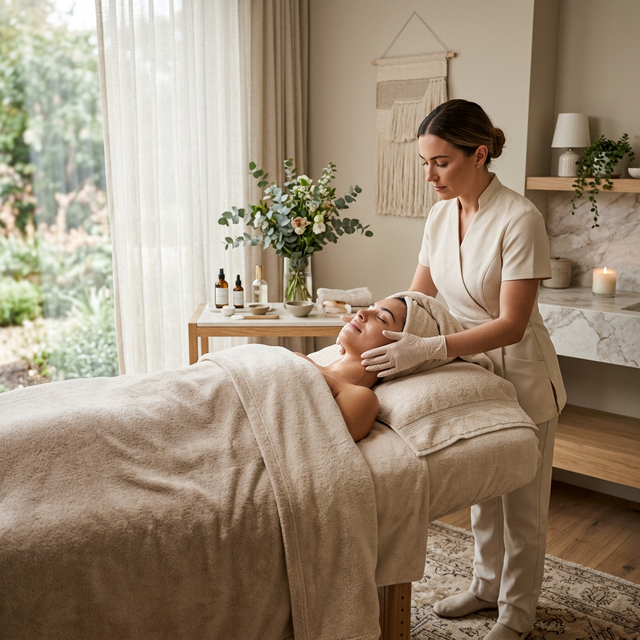 Relaxing Facial Treatment